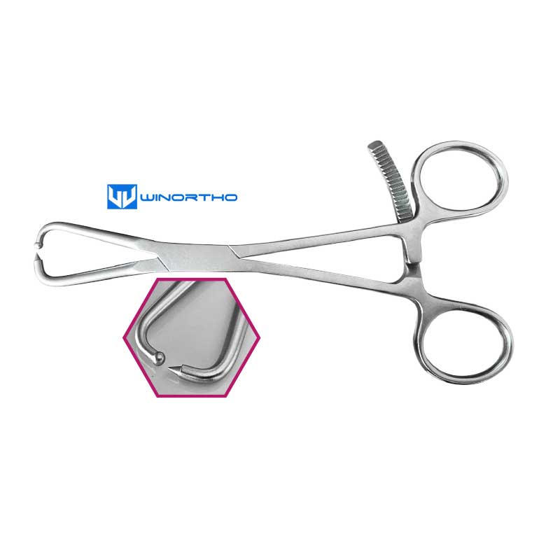 plate holding forceps veterinary orthopedic instruments ball-tipped pet animals dog
