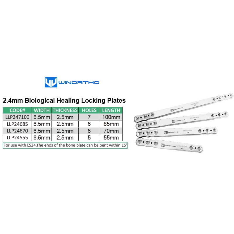 Biological Healing Locking Plates ao vet animal pet tools orthopedic instruments screws