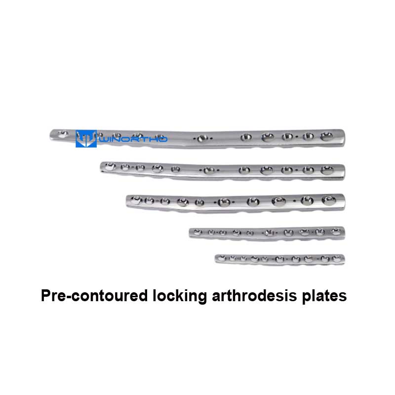 Locking Prebent Pancarpal Arthrodesis Plates ao vet veterinary orthopedic instruments animal dog cat surgical tools synthes