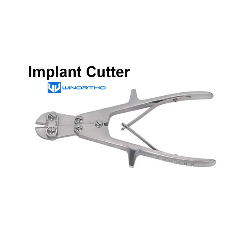 Implant Cutter cuts up to 2.5mm diameter;220mm long pet animals orthopedic instruments vet veterinary bone screws winortho