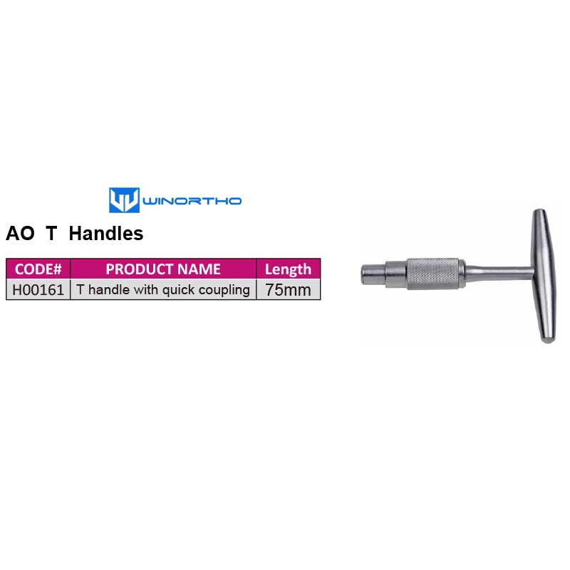 AO T Handles with quick coupling vet veterinary orthopedic instruments animals bone plates screws