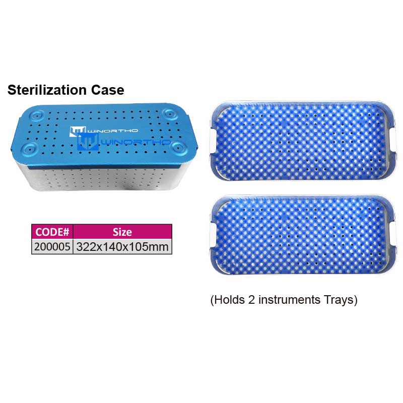 Sterilization Case box screw racks vet veterinary animals pet orthopedic instruments tplo ao winortho