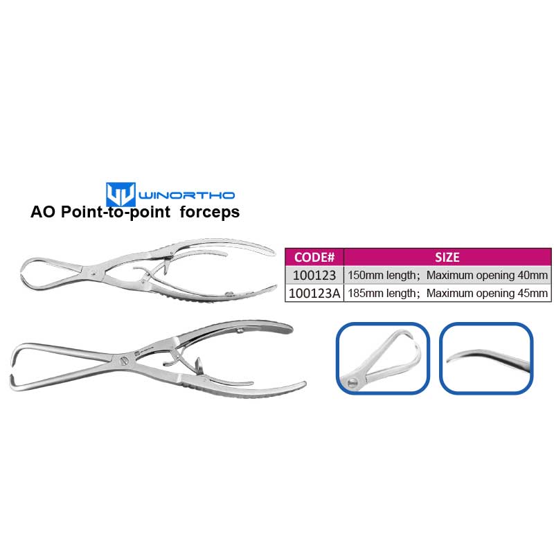 AO reduction forceps bone holding screws locking plate vet pet surgical alps tools vet veterinary orthopedic instruments