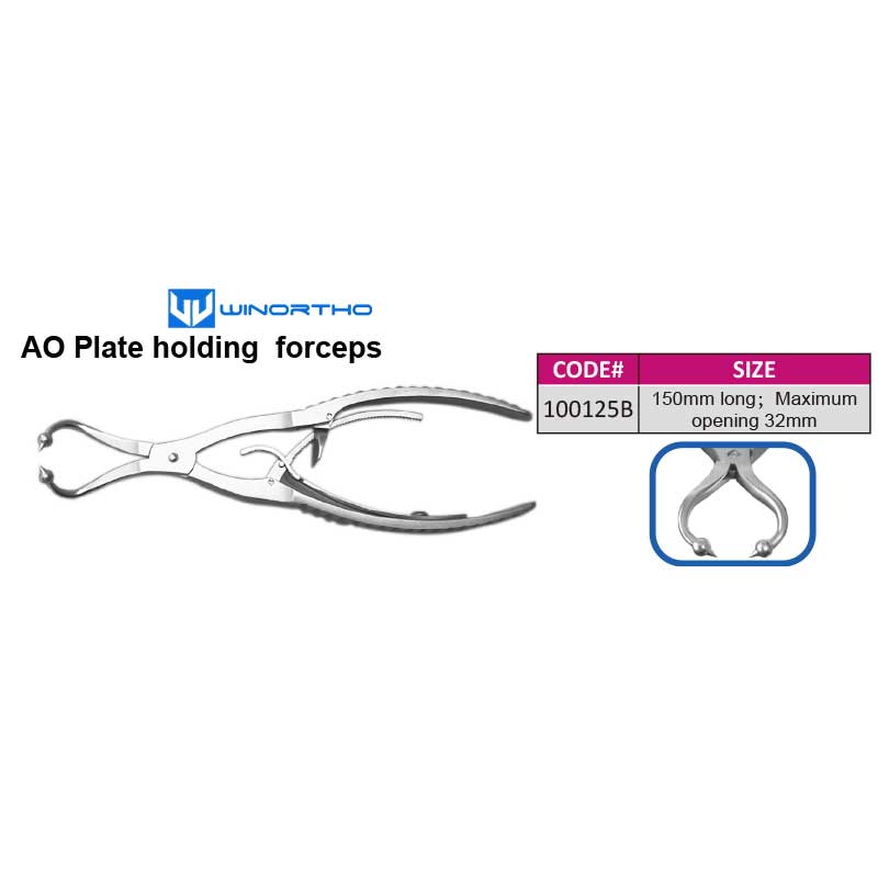 AO reduction forceps bone holding screws locking plate vet pet surgical alps tools vet veterinary orthopedic instruments