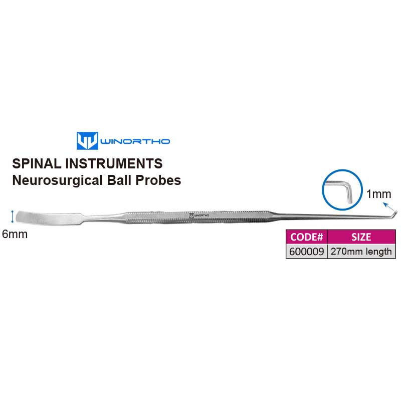 SPINAL INSTRUMENTS Neurosurgical Ball Probes vet animal orthopedic instruments surgical tools ao