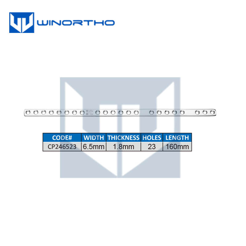 2.4mm straight cuttable plate vet veterinary orthopedic instrument bone plate screws locking compression surgical medical winortho