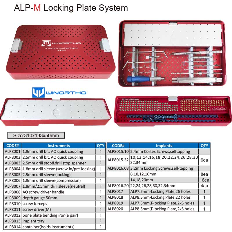 alps small vet ALPS Veterinary Instrument equipments products small animal orthopedic surgical plates tplo vet supply tool pet