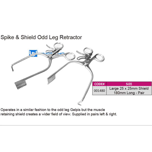 Spike & Shield Odd Leg Retractor
