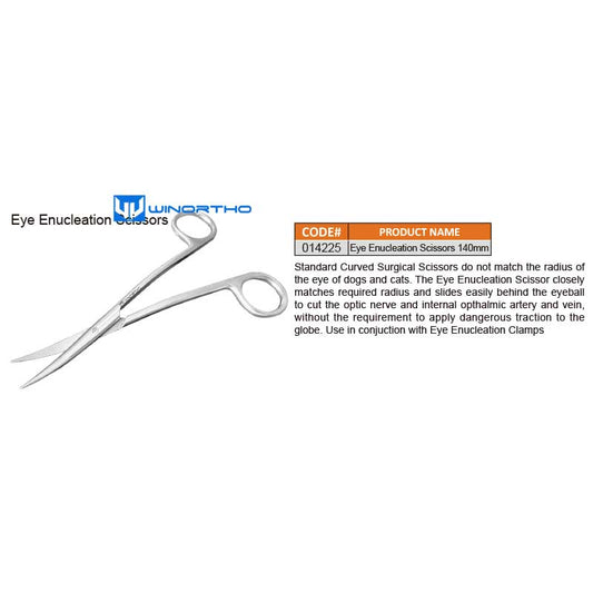 Eye Enucleation Forceps Scissors pet animals tools