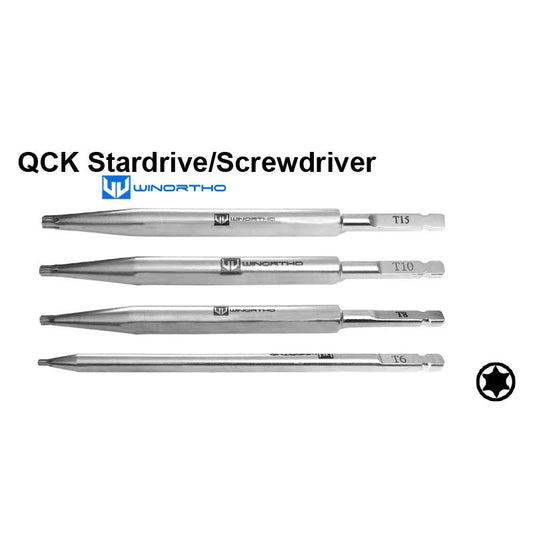 QCK Stardrive/Screwdriver AO winortho vet veterinaty bone screws plates pet animals dog cat tools