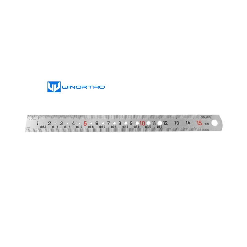 Orthopaedic Ruler vet pet veterinary orthopedic instruments bone plates screws tools
