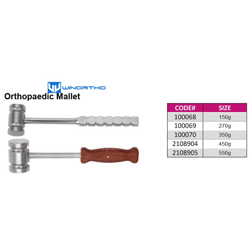 Orthopaedic Mallet animals pet vet veterinary orthopedic instruments surgical tools bone plate screws