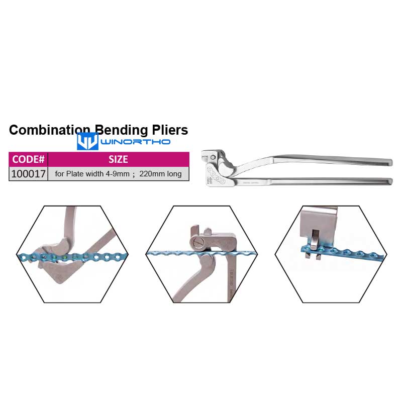 Combination Bending Pliers ao veterinary orthopedic instruments animals pet tools dog