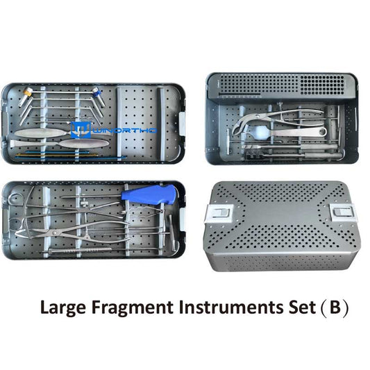 Large fragment instrument set orthopedic instrument trauma  kit   Surgical set surgical tools veterinary supplies vet