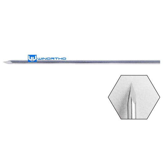 kirschner wire trocar point single end 316LVM stainless steel veterinary vet animals orthopedic instruments alps winorhto