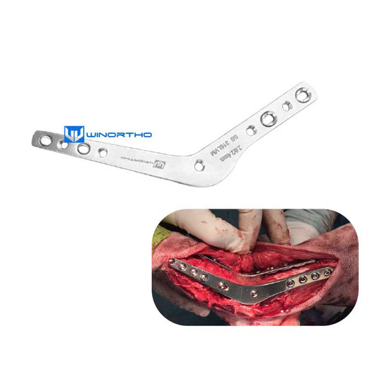 Locking Pantarsal Arthrodesis PLATES vet bone screws veterianry orthopedic animal instruments tools surgical