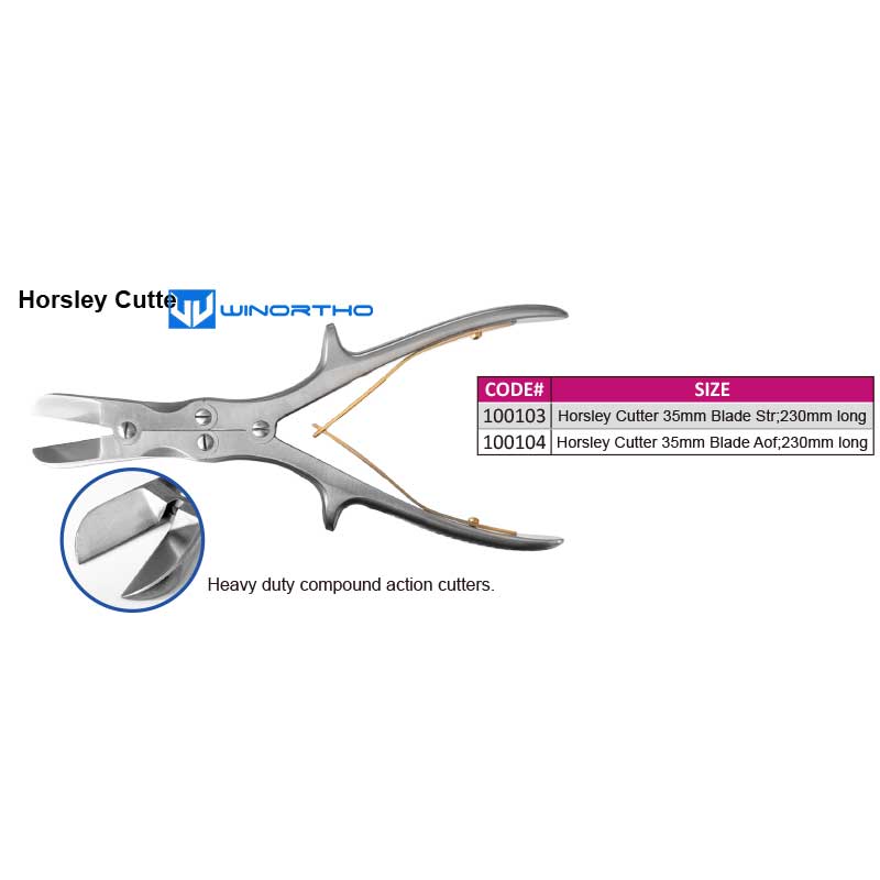 Liston Bone Horsley Cutter vet veterinary orthopedic instruments tools  animals pet bone screws pins alps tplo