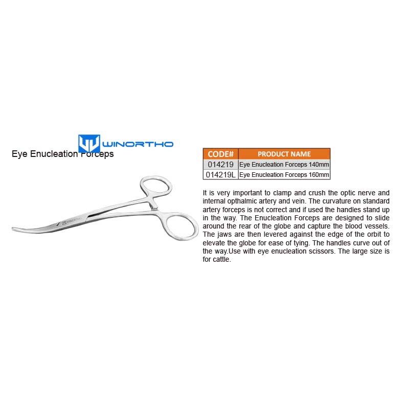 Eye Enucleation Forceps Scissors pet animals tools