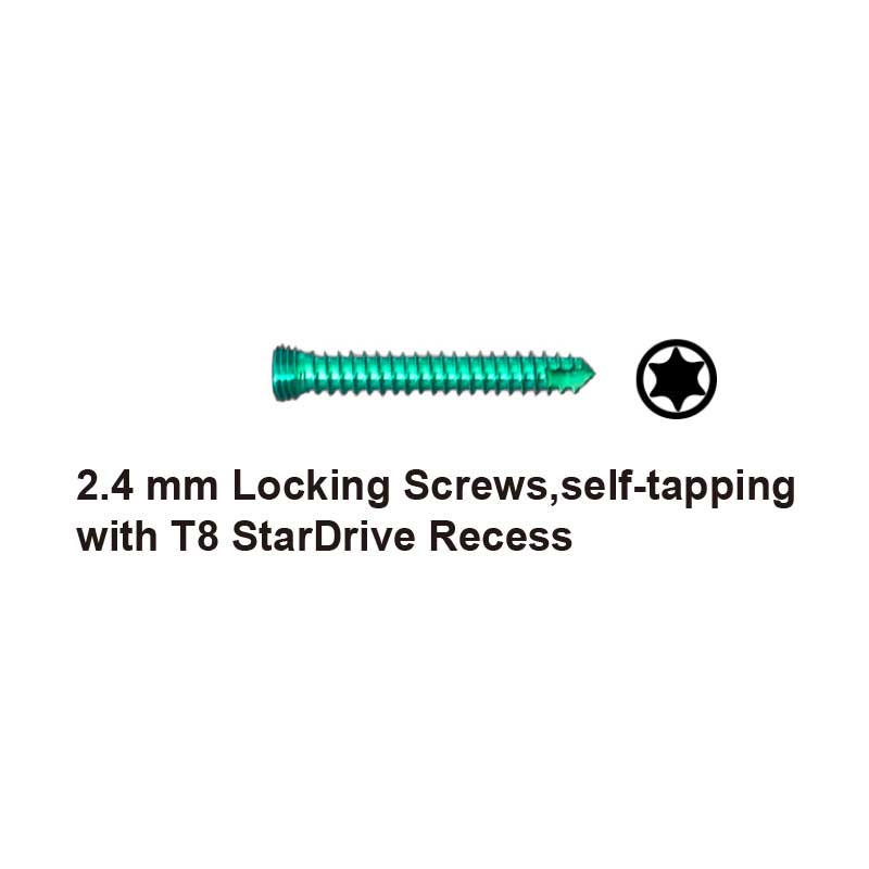 2.4mm ao locking screws titanium vet pet veterinary orthopedic instruments animals surgical tools