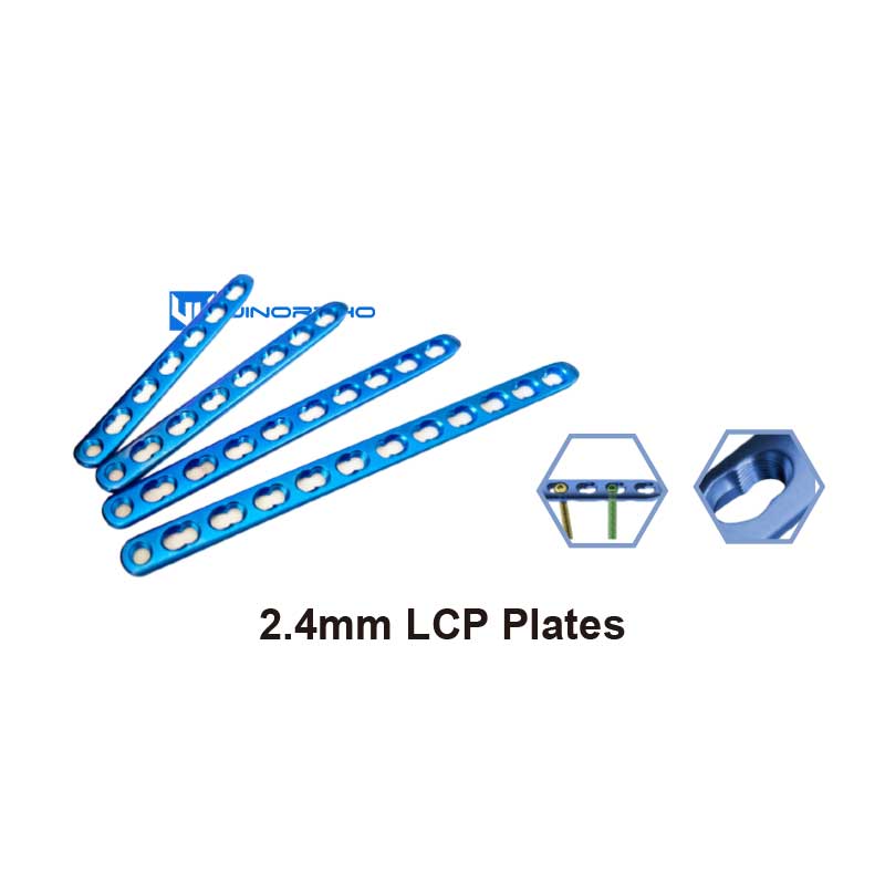 2.4mm LCP Plates ao locking compression bone plate screws titanium system animal dog cat vet veterinary orthopedic instruments  tools