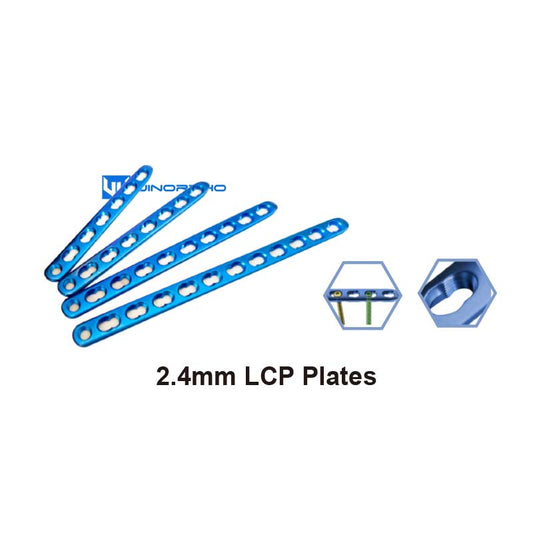 2.4mm LCP Plates ao locking compression bone plate screws titanium system animal dog cat vet veterinary orthopedic instruments  tools
