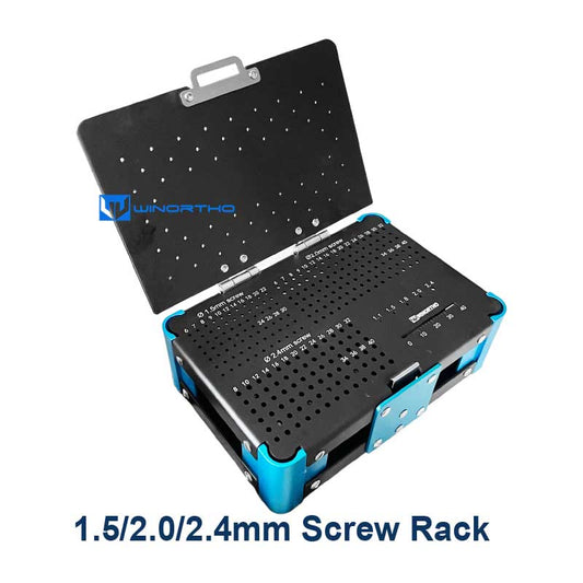 1.5/2.0/2.4mm Screw Rack box sterilization case vet pet animals veterinary bone screws surgical equipment