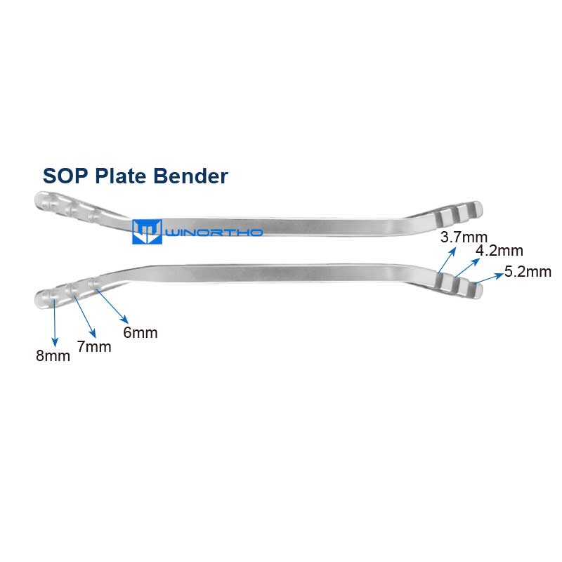 SOP PEARL SYSTEM Bending pliers irons veterinary orthopedic instruments pet animal tools bone plate screws
