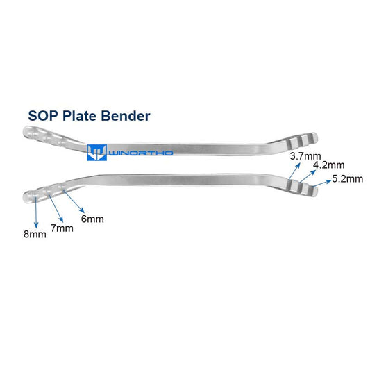 SOP PEARL SYSTEM Bending pliers irons veterinary orthopedic instruments pet animal tools bone plate screws