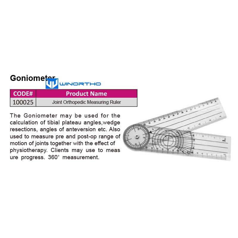 Goniometer vet pet animals orthopedic instruments