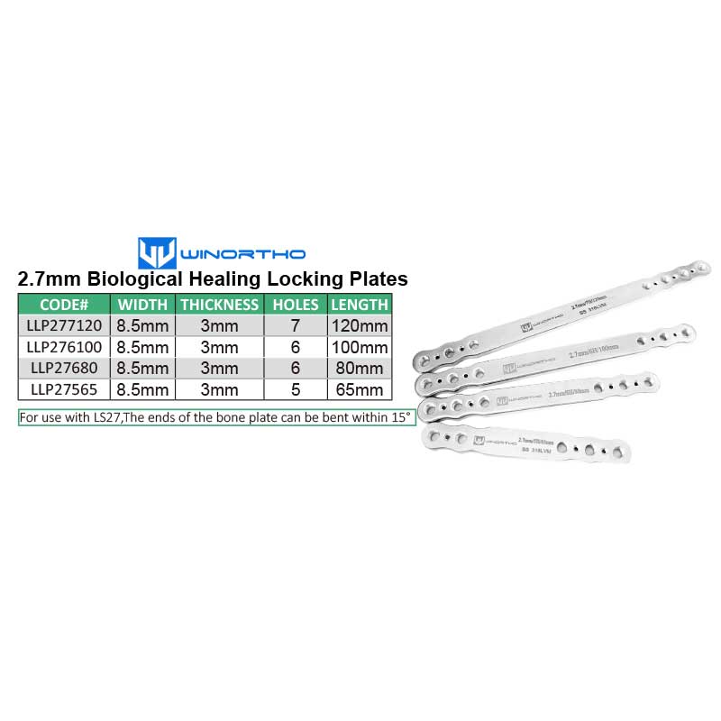 Biological Healing Locking Plates ao vet animal pet tools orthopedic instruments screws