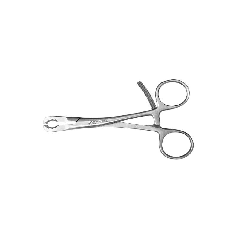 Small Curved Serrated Reduction Foeceps AO vet veterinary orthopedic instruments winortho pet surgical tools