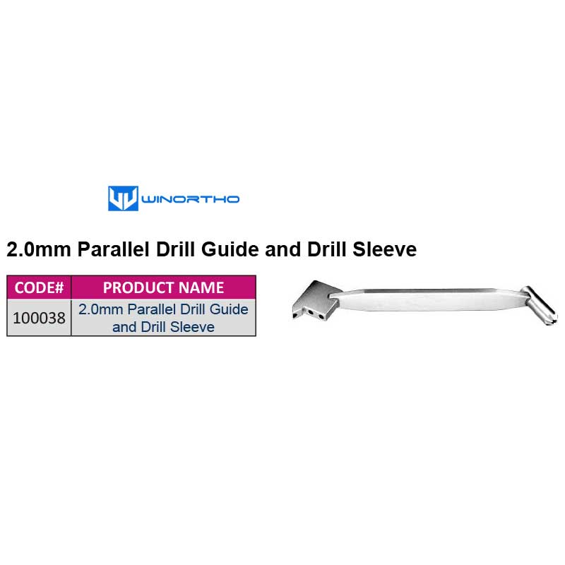 Triple Drill Guide/ Sleeve for 2.0mm Drills vet veterinary orthopedic instruments pet animals surgical tools