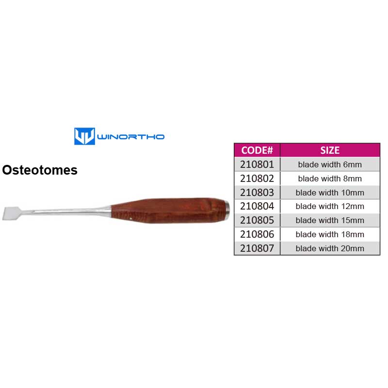 Osteotomes Bone chisel vet veterinary orthopedic instruments pet animals bone screws plates ao winortho