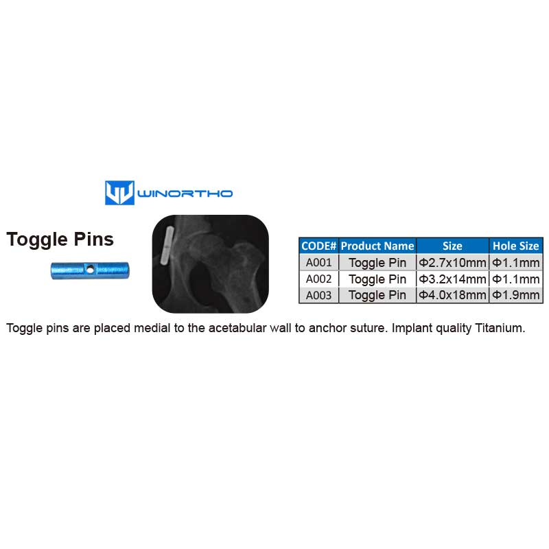 Ligament Sutures  Toggle Pins,Sture Buttons joint surgery pet animals veterinary orthopedic implants