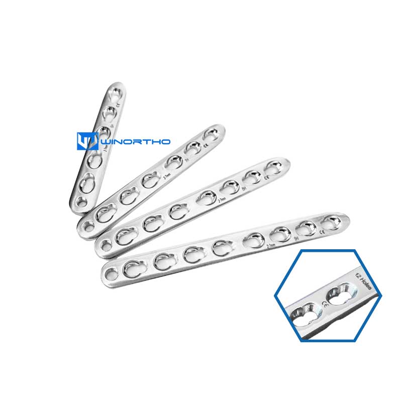 2.7mm LCP 316LVM stainless steel compression locking bone plates screws ao vet pet animall tools veterinary orthopedic winortho