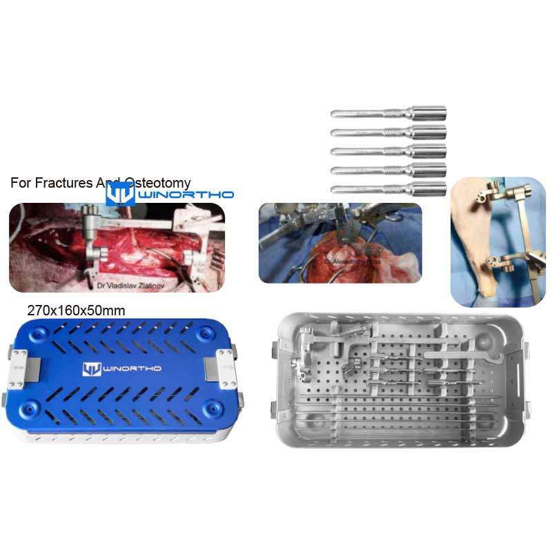 Distraction And Reduction system set For Fractures And Osteotomy vet veterinary orthopedic instruments reduction forceps pet animals dog surgical tools
