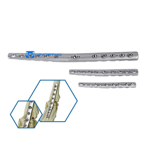 Locking Prebent Pancarpal Arthrodesis Plates ao vet veterinary orthopedic instruments animal dog cat surgical tools synthes