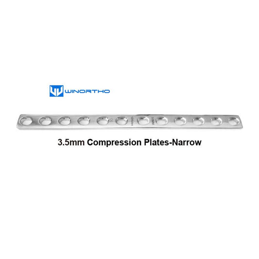 3.5mm Compression Plates-Narrow dcp pet vet veterinary bone plates screws tools winortho