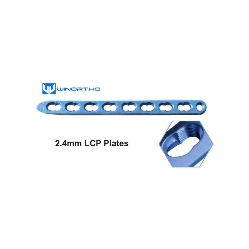 2.4mm LCP Plates ao locking compression bone plate screws titanium system animal dog cat vet veterinary orthopedic instruments  tools