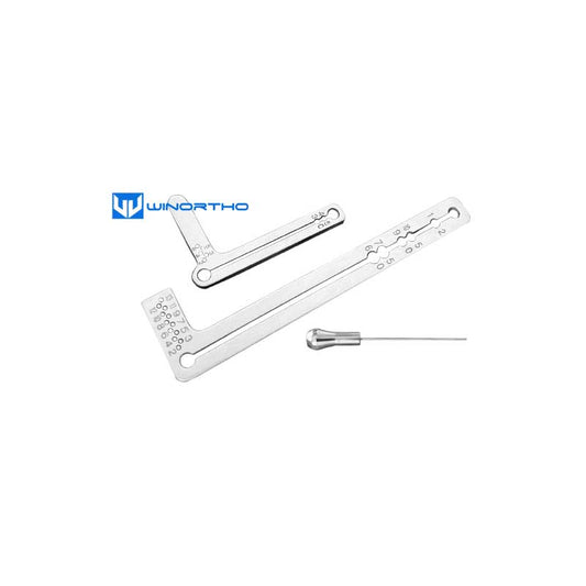 TTA Rapid L-Shaped Saw Guide Lever Spreader  Cage  Universal Spreader vet veterinary orthopedic instruments pet animals tools pet surgical
