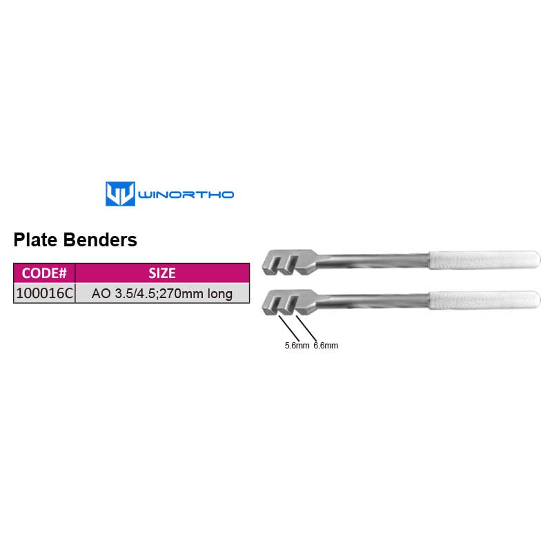 Plate Benders AO 3.5/4.5;270mm long vet veterinary orthopedic instruments pet animals tools