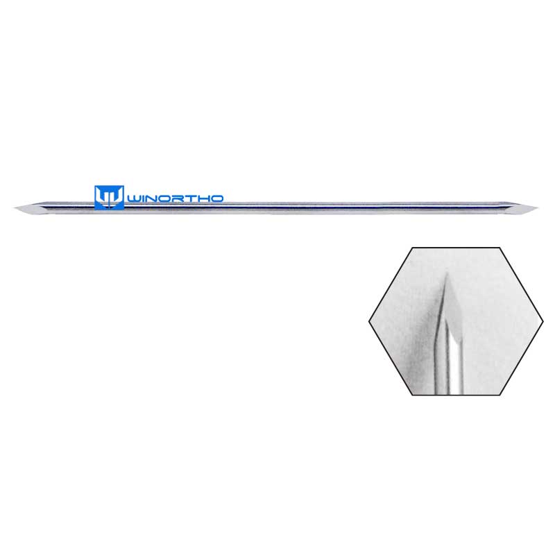 Kirschner Wires,trocar point on both ends 316LVM stainless steel vet veterinary orthopedic