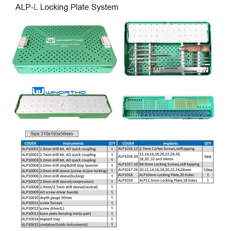 alps small vet ALPS Veterinary Instrument equipments products small animal orthopedic surgical plates tplo vet supply tool pet