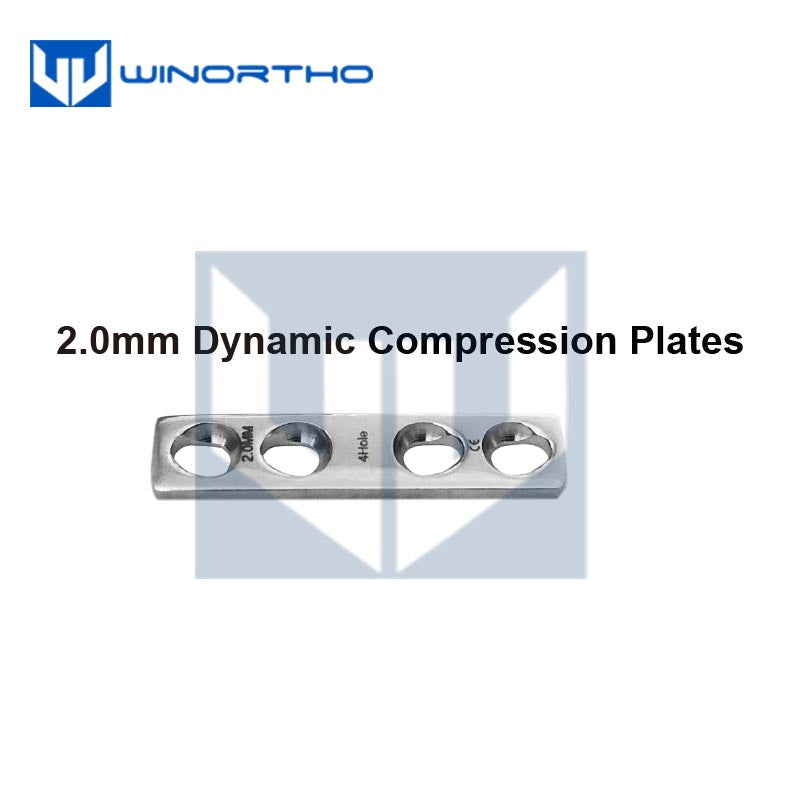 2.0mm DCP Dynamic compression plate vet pet veterinaty orthopedic instruments bone plate locking screws